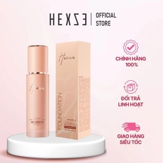  Kem nền lâu trôi HEXZE SPF39 PA+++ 30ml che khuyết điểm lớp nền mỏng nhẹ tự nhiên 
