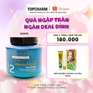  Kem ủ phục hồi tóc hương nước hoa TOPCHARM 1000ml - Phục hồi nuôi dưỡng tóc chắc khỏe 