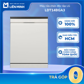 [Shopee - Lắp đặt 0Đ HN HCM] LDT14BGA3 (Be) | LDT14BLA4 (Đen) | LDT14SVA4 (Bạc) - Máy Rửa Chén Độc Lập LG 14 Bộ