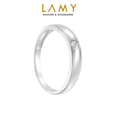 Nhẫn bạc nam nữ LAMY Classic Couple Ring Silver 8238 - Nhẫn bạc ta cao cấp