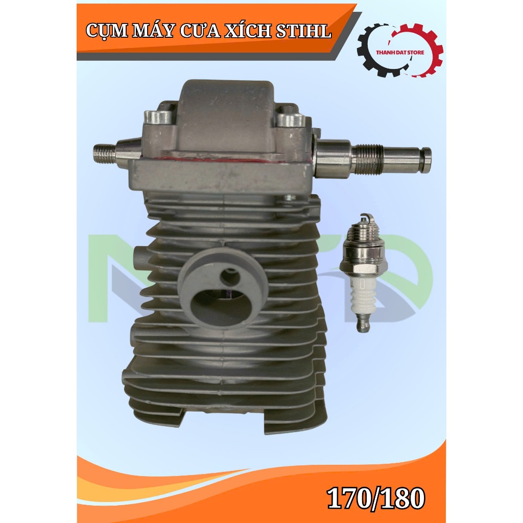 Cụm Máy Cưa Xích Stihl 170/ 180