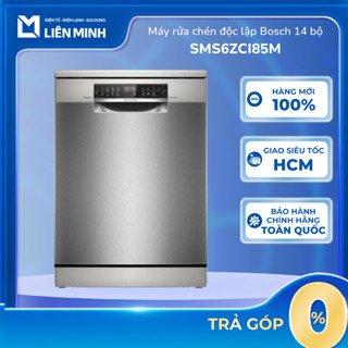  SMS6ZCI85M - Máy Rửa Chén Độc Lập Bosch Serie 6 - Máy Rửa Bát Inox Dễ Vệ Sinh - Sấy Đá Nóng Zeolith 