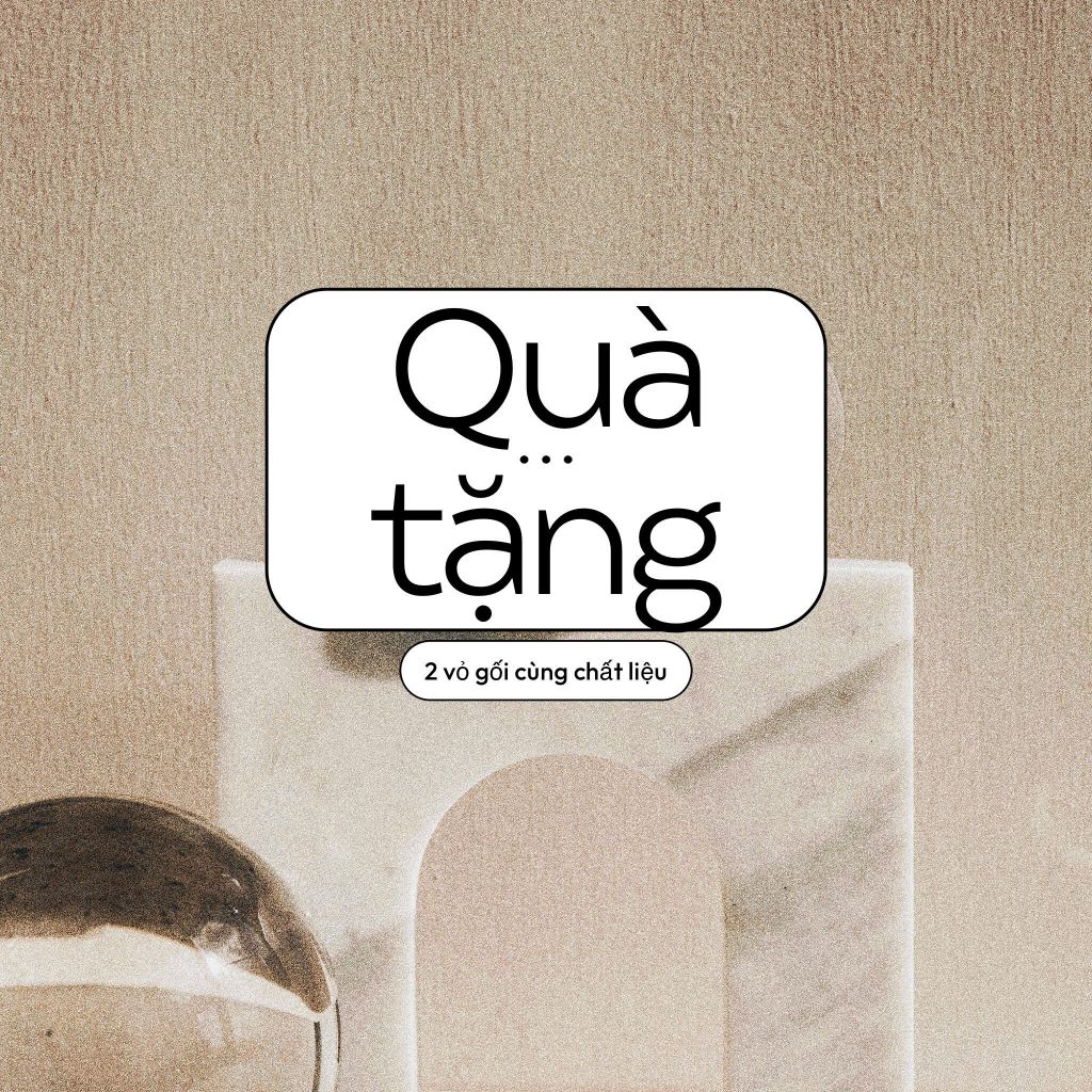 [QUÀ TẶNG KHÔNG BÁN] Combo 2 Vỏ Gối Nằm 50x70cm Cùng Loại Khi Mua Bộ 5 Món - October Bedding