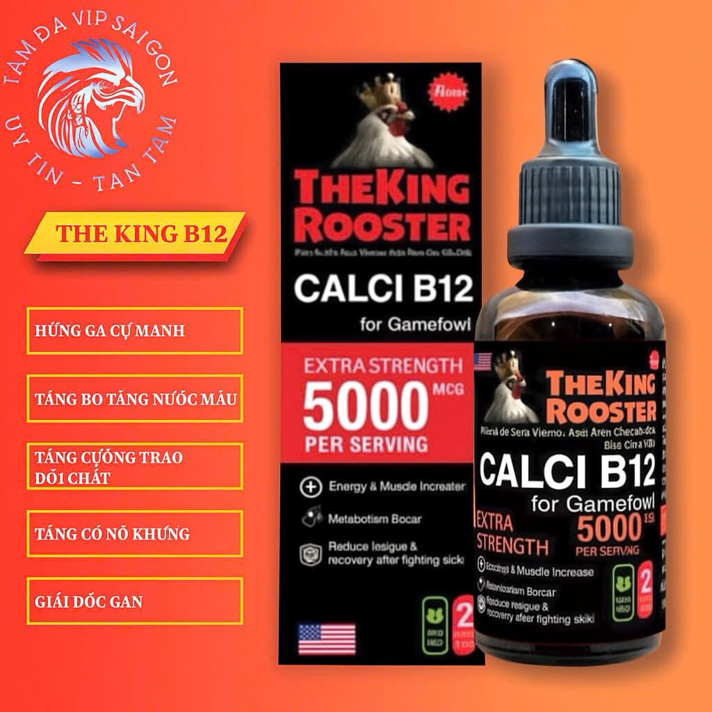 TheKing Rooter Vitamin B12-5000