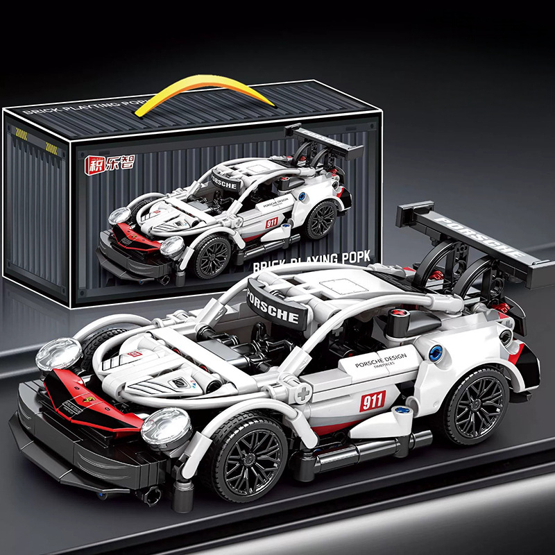 [New 2026] Mô hình lắp ghép siêu xe Pos 911 RSR tỉ lệ 1:18 đồ chơi lắp ráp quà tặng cao cấp ToyShop