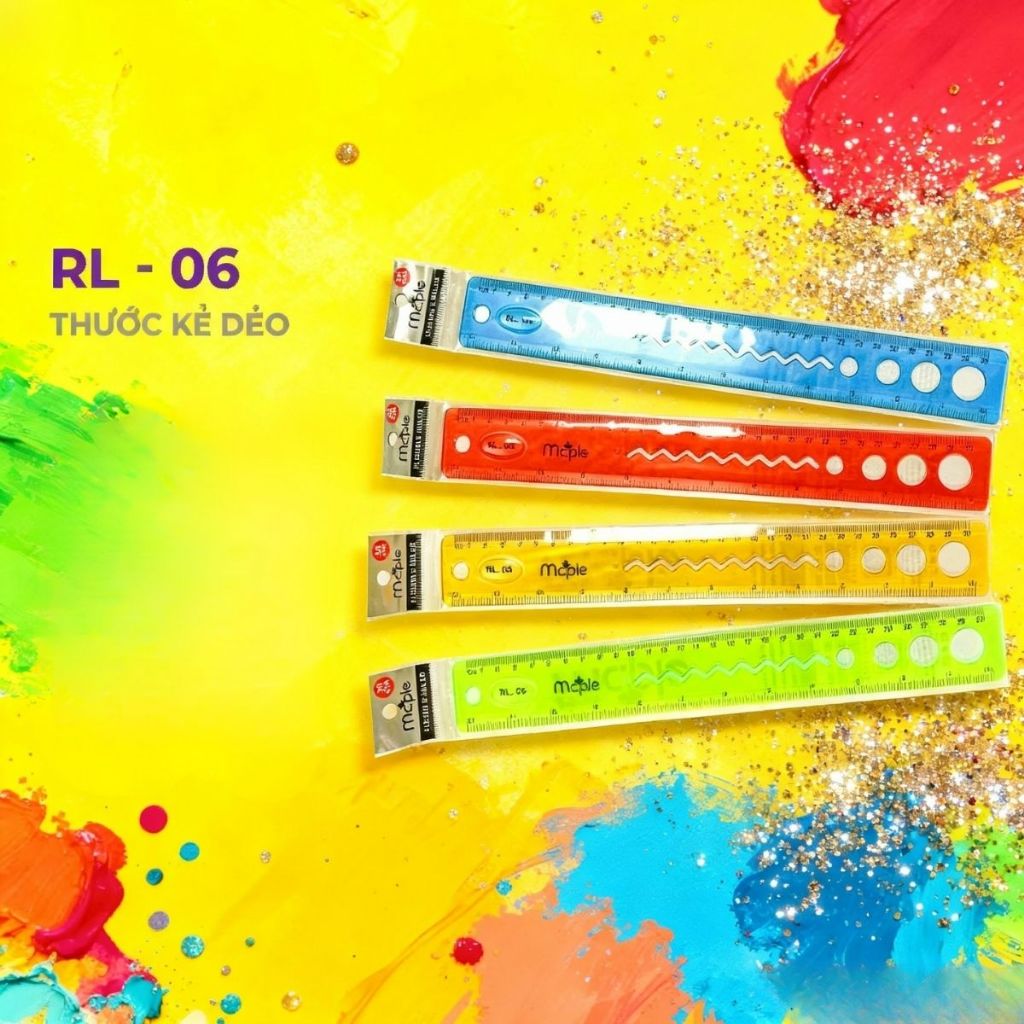 Thước kẻ dẻo 30cm Mc.ple