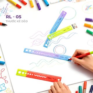 Thước kẻ dẻo 30cm Mc.ple