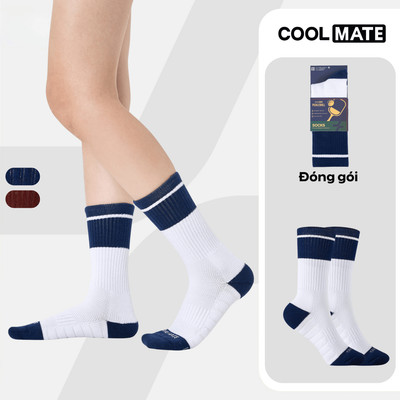 [MUA 2 GIẢM 5%]Tất Pickleball Cổ Cao Colorblock High Coolmate