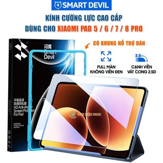  Kính cường lực dùng cho Xiaomi Mi Pad 5   Pad 6   Pad 7 Pro   Pad 8 Pro full màn hình trong suốt hãng GOR Smart Devil 