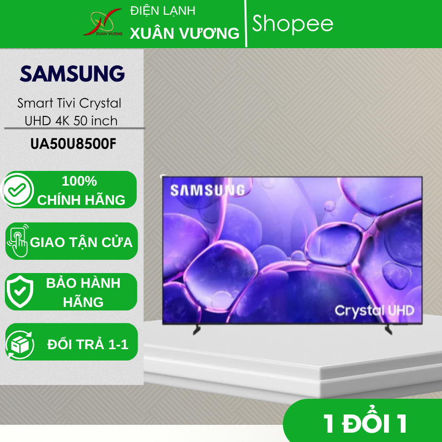 50U8500F - Smart Tivi Crystal UHD Samsung 4K 50 inch UA50U8500F