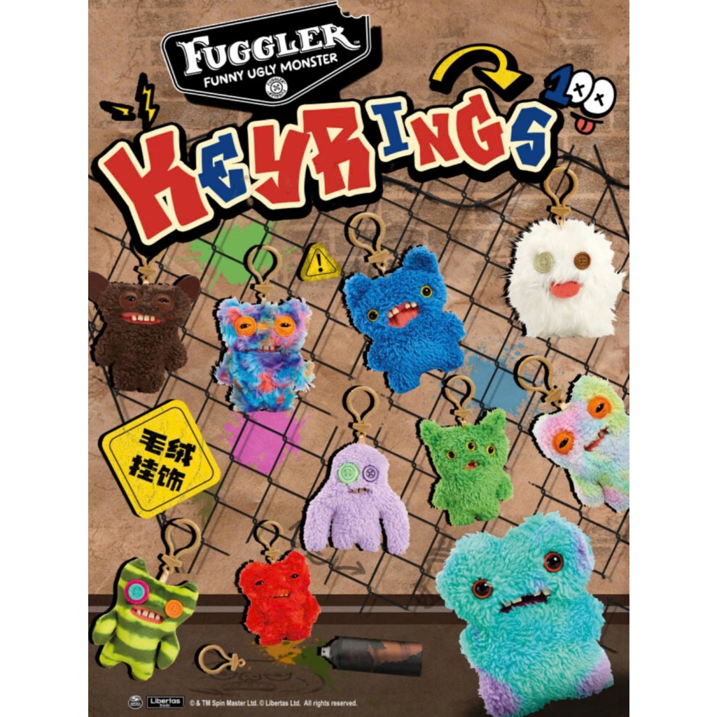 [CHỌN SẢN PHẨM ] Gấu Bông Móc Khóa Fuggler Keyring Series 3 🌼Blind Box Nhà Đông Đông🌼