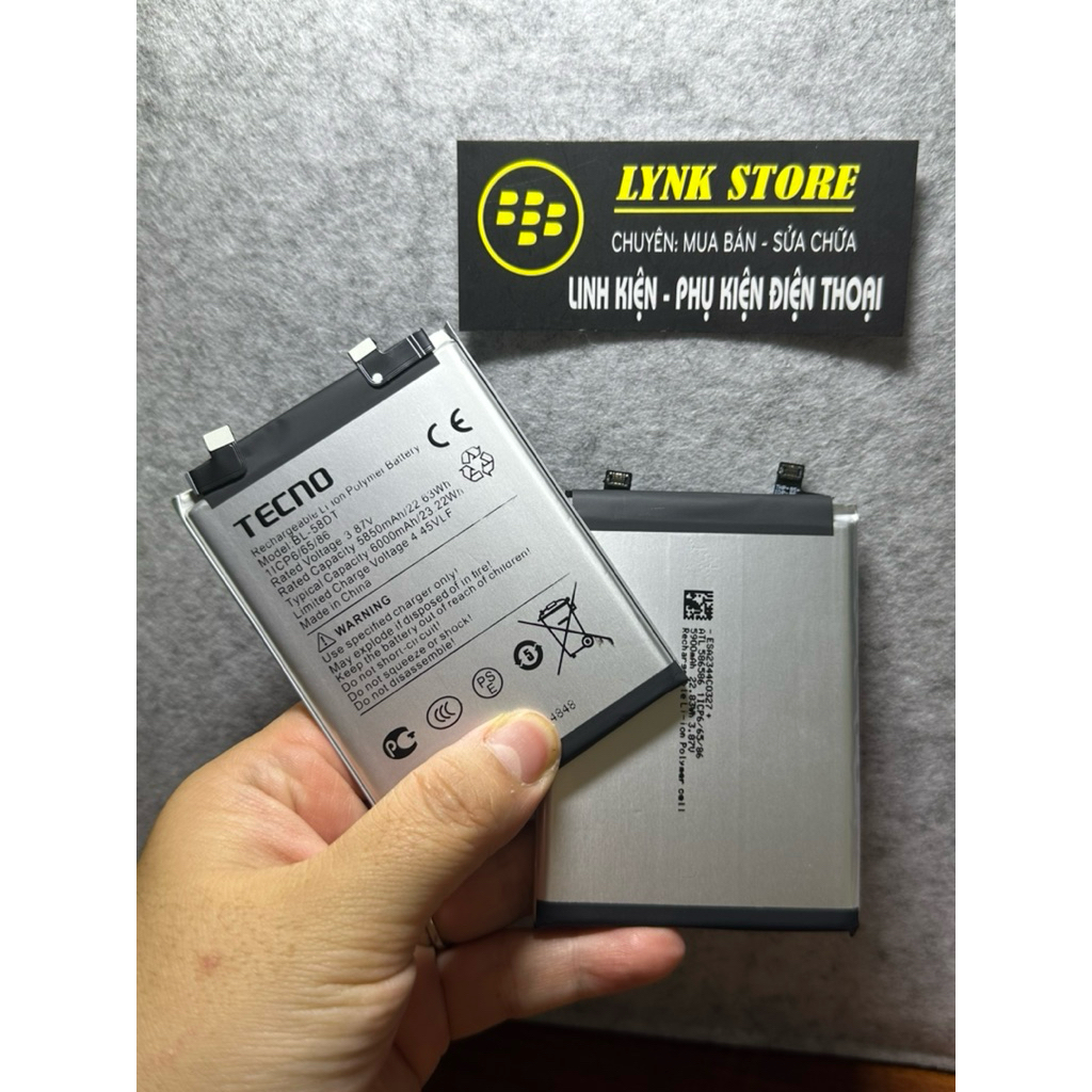 Pin Điện Thoại Tecno Pova 4 Pro (model: BL-58DT)