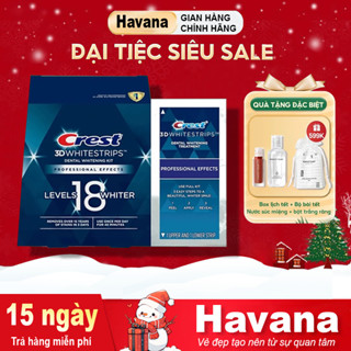  Miếng Dán Trắng Răng Crest 3D White Trắng Sáng An Toàn Men Răng - 1 Miếng 