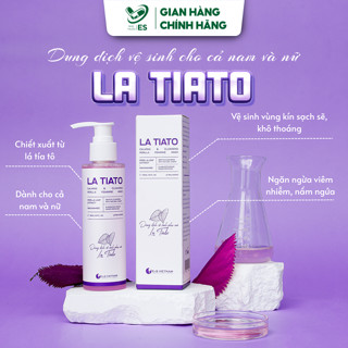  Dung Dịch Vệ Sinh LA TIATO | Làm Sạch Dịu Nhẹ Chăm Sóc Vùng Kín Cho Cả Nam & Nữ 
