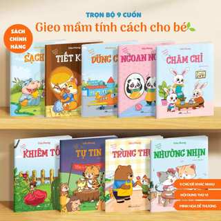 Sách - Combo 9 Cuốn Gieo Mầm Tính Cách Cho Bé