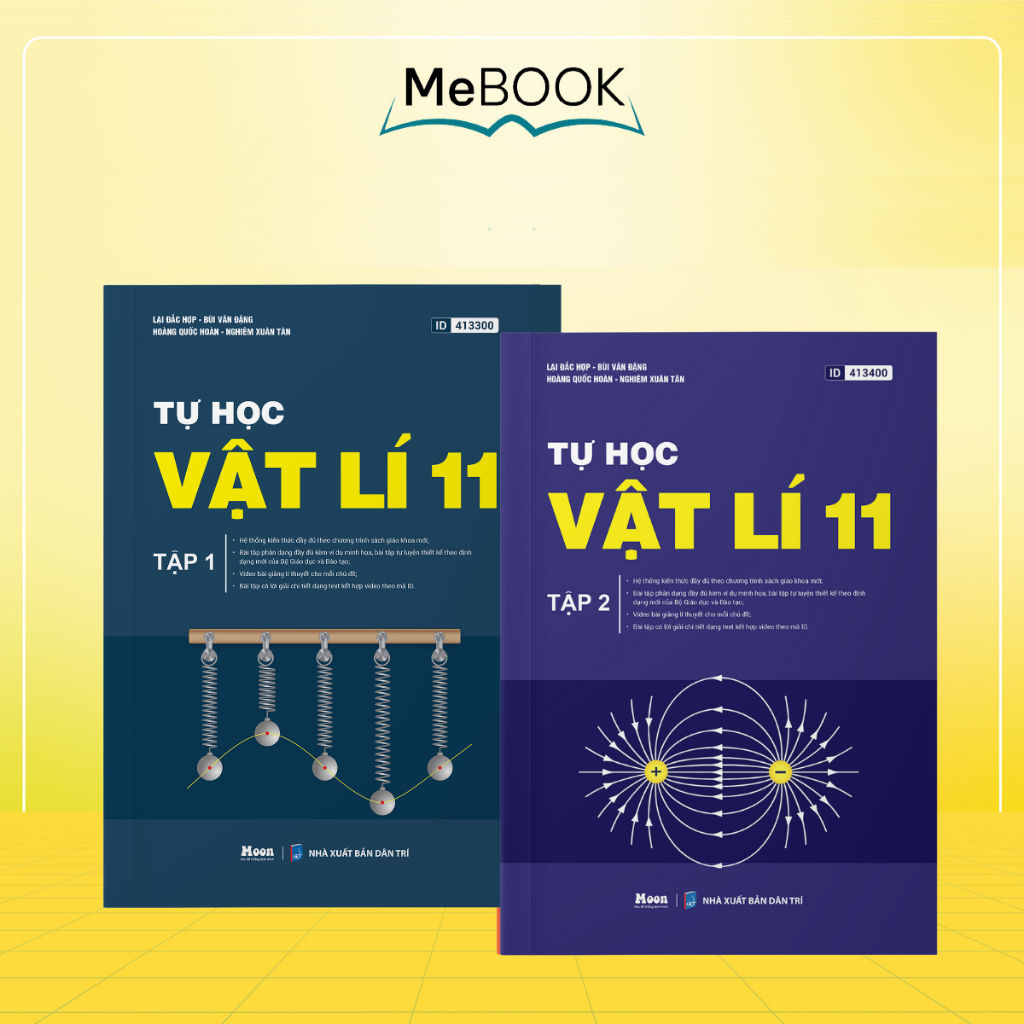 Sách Tự học Vật lý lớp 11 Chương trình SGK mới | Me Book