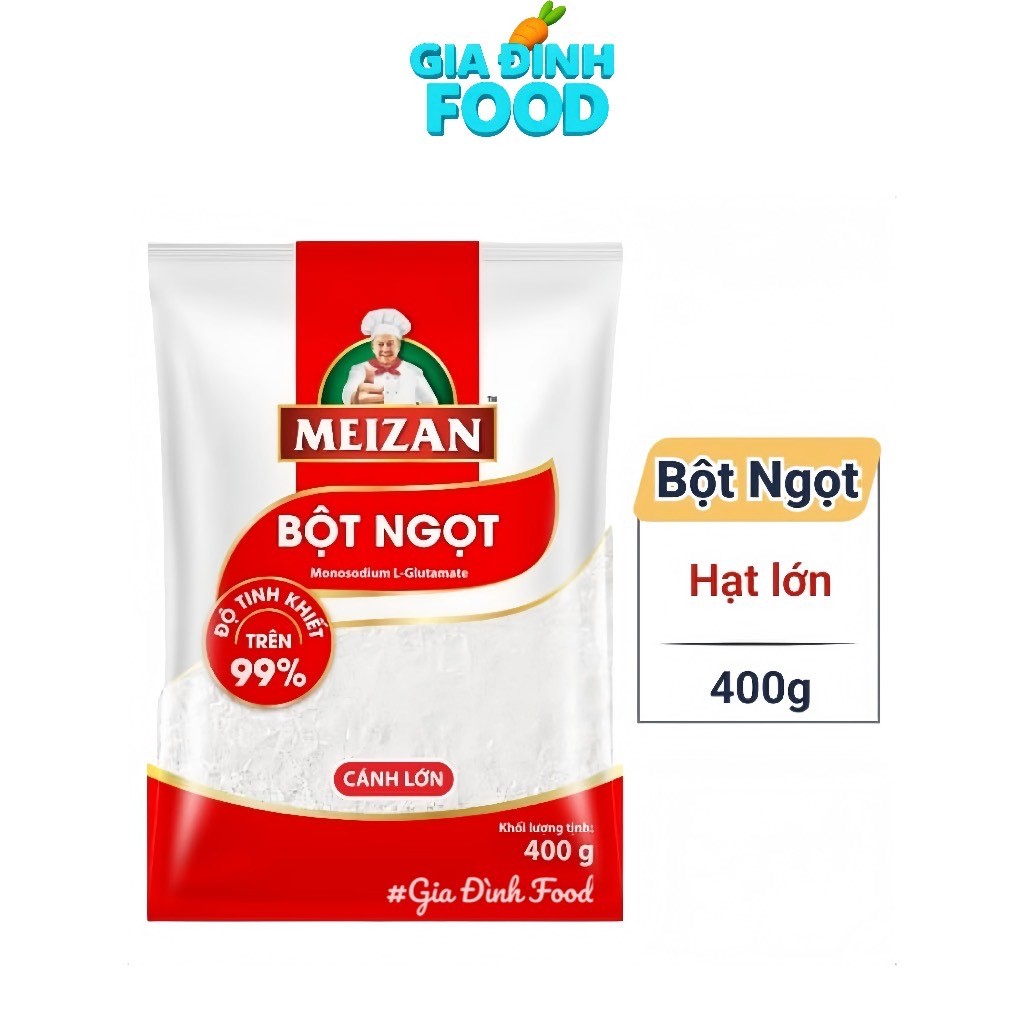 Bột ngọt cao cấp Meizan hạt lớn 400g
