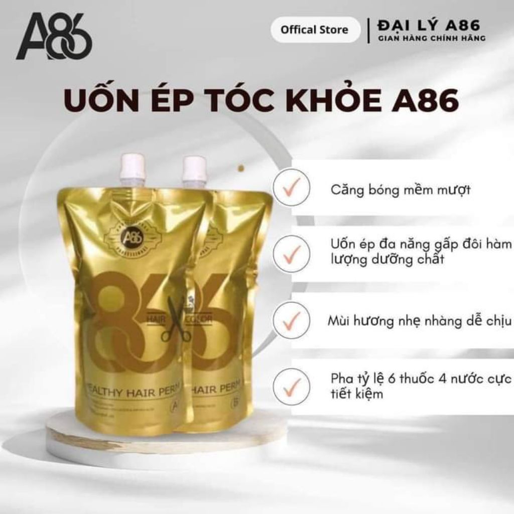 cặp uốn ép khỏe A86 dung tích 1000ml/1bịch mùi hương thơm nhẹ nhàng của cf...