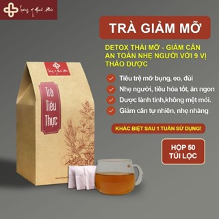  Trà Tiêu Thực  Tiêu mỡ Giảm cân  - Detox thải mỡ bụng đùi giúp nhẹ người điều chỉnh cân nặng 