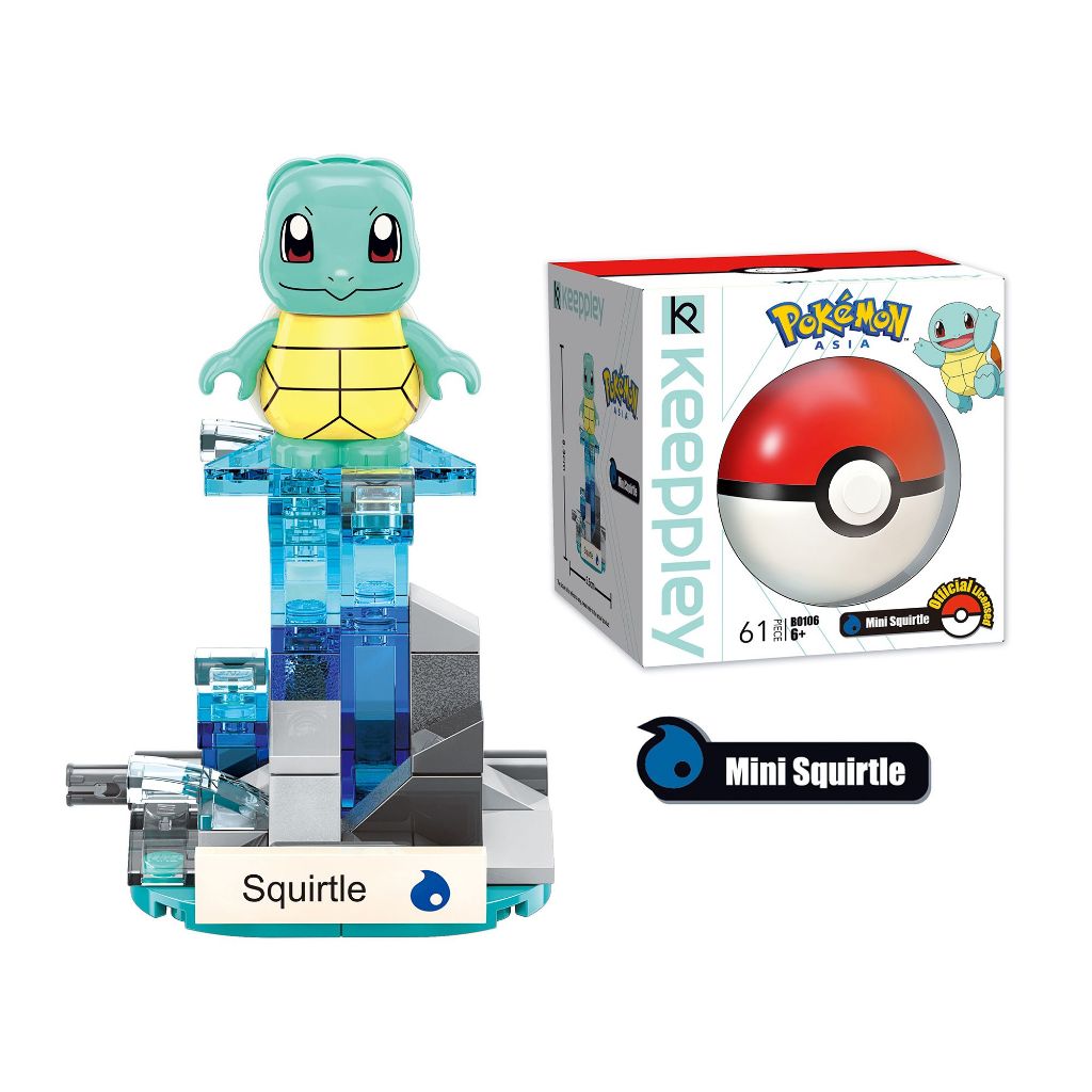 Keeppley Pokemon Lắp Ráp Mini Squirtle B0106
