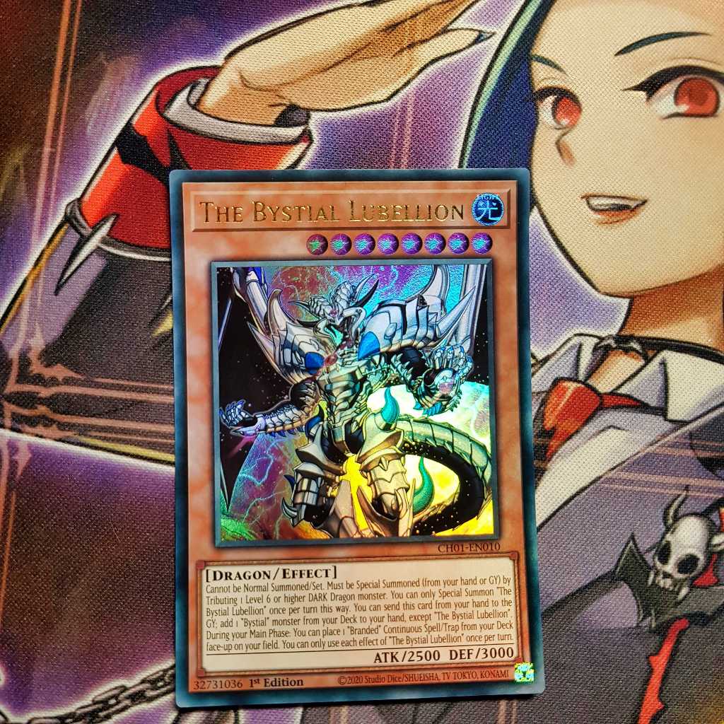 Thẻ bài Yugioh chính hãng | The Bystial Lubellion | CH01 Ultra Rare