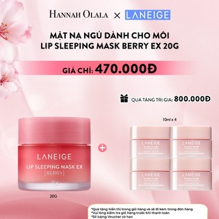   LANEIGE X KOL  Mặt nạ ngủ dành cho môi Laneige Lip Sleeping Mask 20G_Berry 