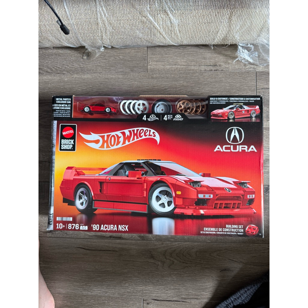 Hotwheels Acura NSX set 1:16/ mô hình ô tô