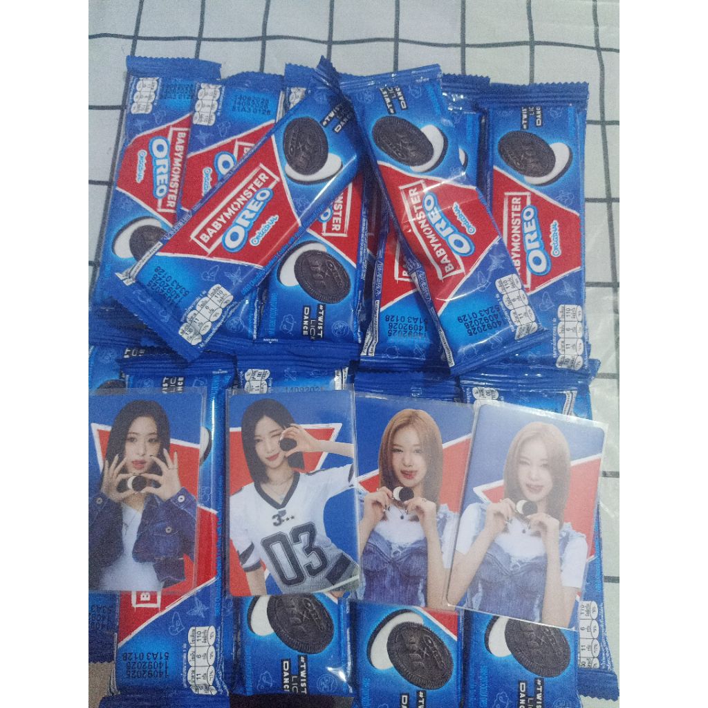 ( tặng 1 oreo )Card baby monster oreo off 100%