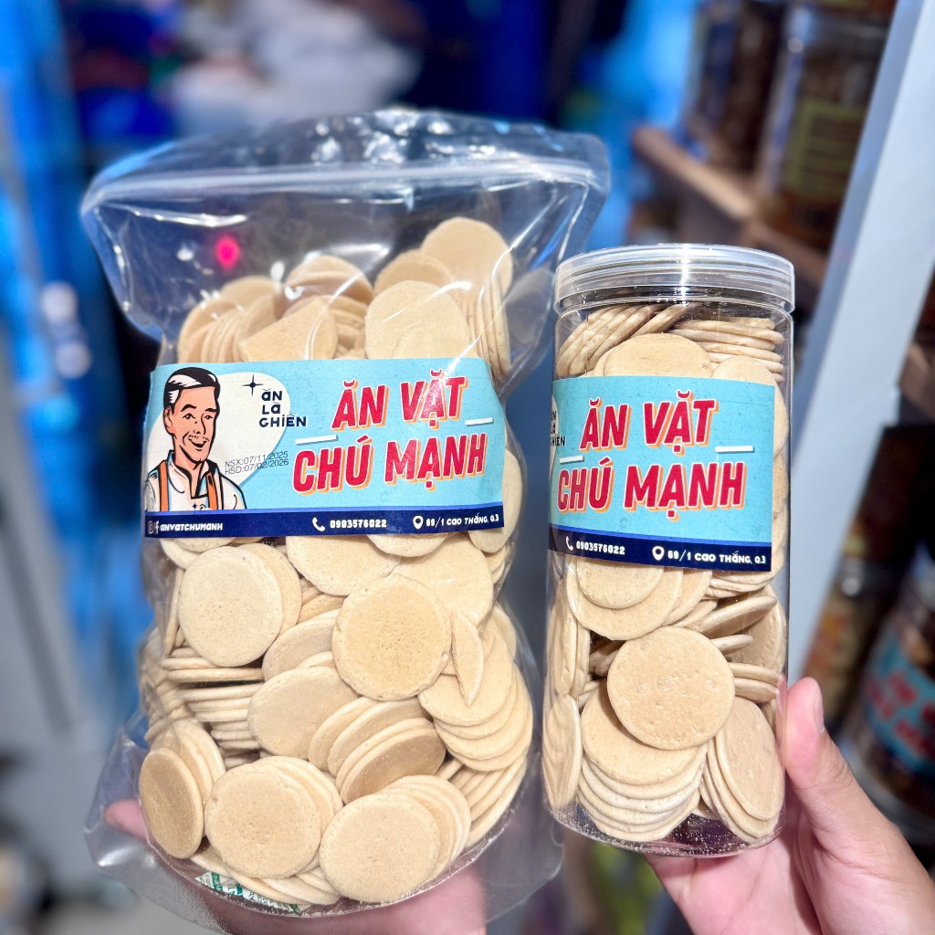 Bánh Đồng Tiền Tuổi Thơ - Ăn Vặt Chú Mạnh