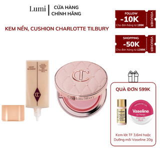   AUTHENTIC  Phấn Nước Charlotte Tilbury Pillow Talk Kem Nền Light Wonder 40ml Che Phủ Tự Nhiên Hoàn hảo LumiCosmetics 