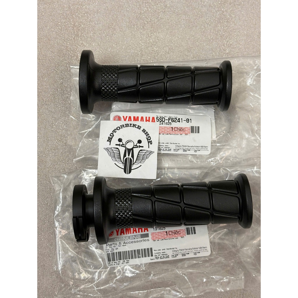 bao tay, cao su tay ga xe Jupiter Fi chính hãng 1PBF62400100 5SDF62410100