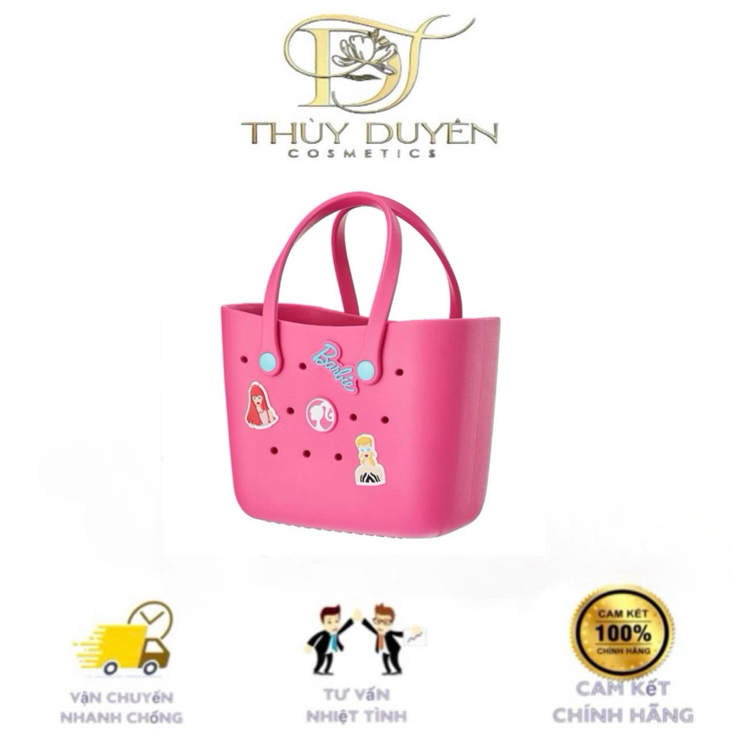 Túi Barbie Miniso, túi chống nước, túi đi biển cực xinh cho mẹ và bé
