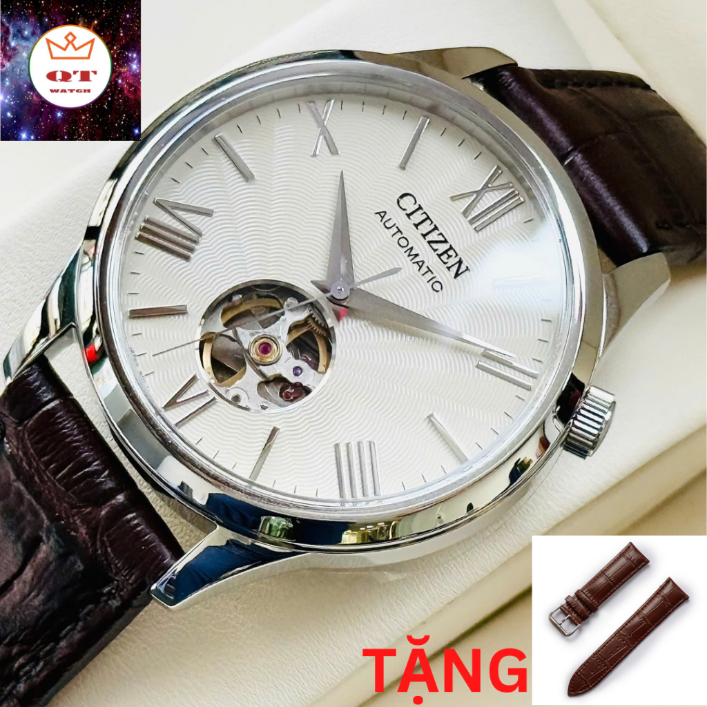 Đồng Hồ Nam CITIZEN NH9130-17A Chính Hãng Tặng Kèm Dây Da Cao Cấp