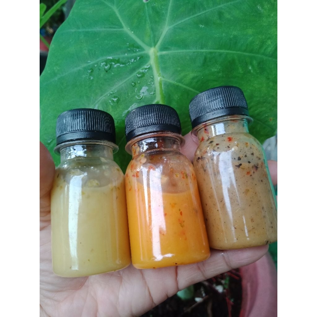 Sốt muối ớt xiêm xanh - muối ớt đỏ - muối tiêu ngũ vị