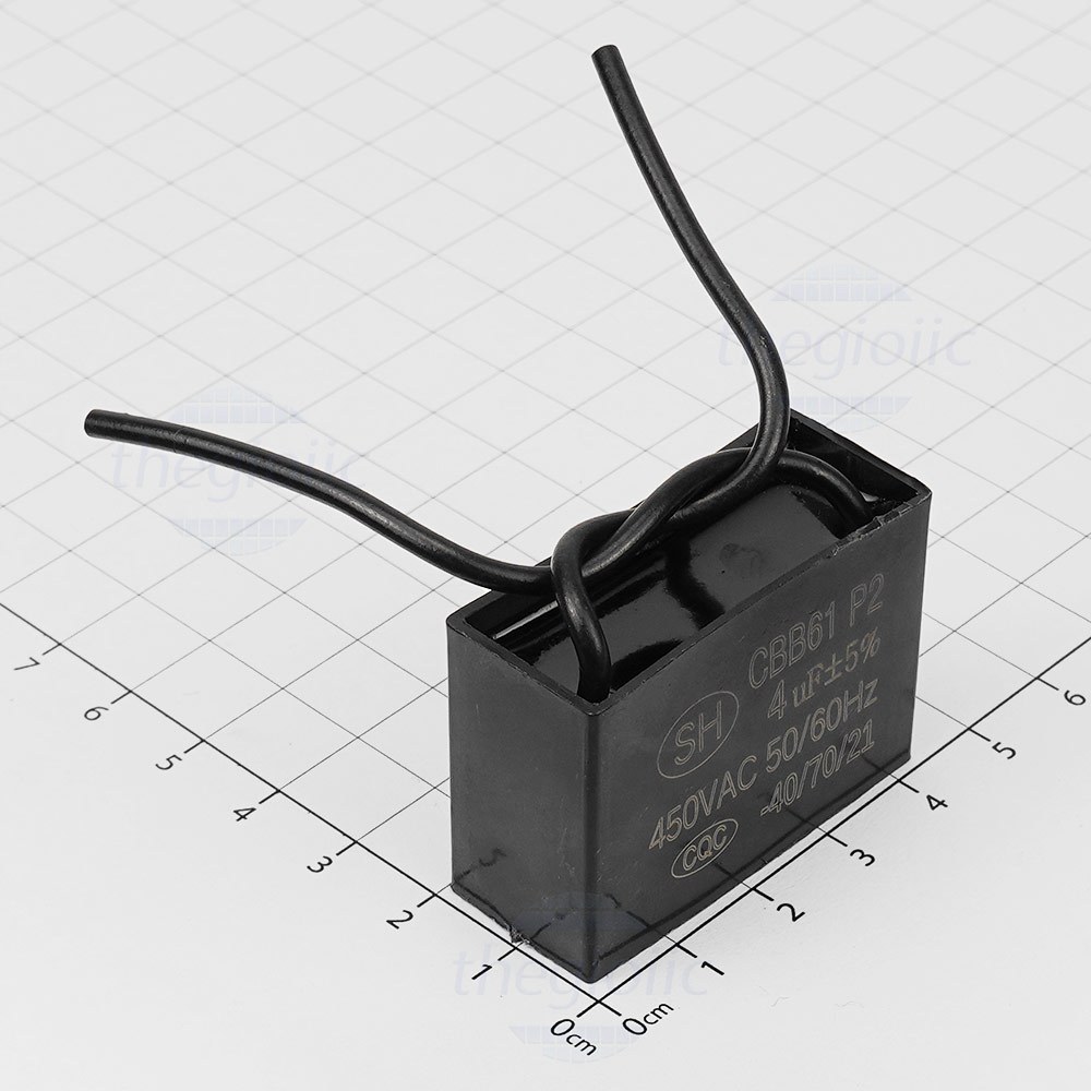 Tụ quạt công nghiệp 4uf 450v cao cấp