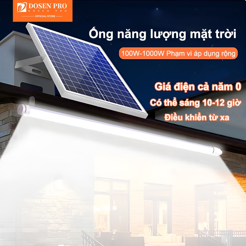 Dosen Pro Đèn năng lượng mặt trời hắt tường LED chống thấm nước , đèn tường ngoài trời,Khu vườn tron