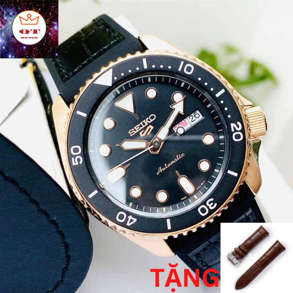 Đồng Hồ Nam SEIKO 5 Sports SRPD76K1 Chính Hãng Tặng Dây Da Cao Cấp