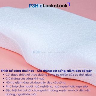 Gối chống ngáy Lock&Lock Memory foam HLW114 P3H Mall