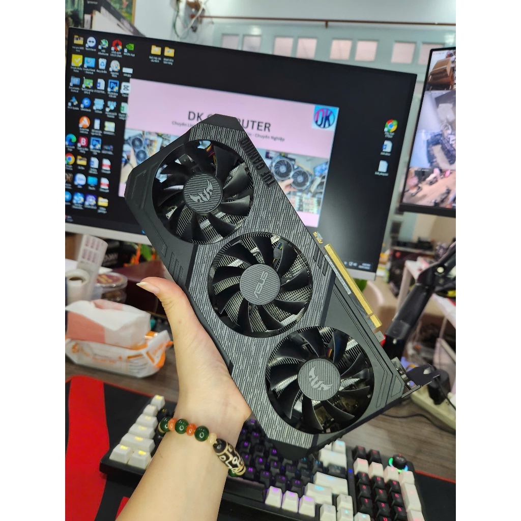 Card màn hình ASUS TUF GTX 1660 Ti/Super -O6G GAMING 2 Fan/ 3Fan