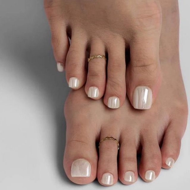 (HỎA TỐC) NAIL BOX CHÂN TRÁNG GƯƠNG SIÊU XINH, TRẠM NAIL (T22)