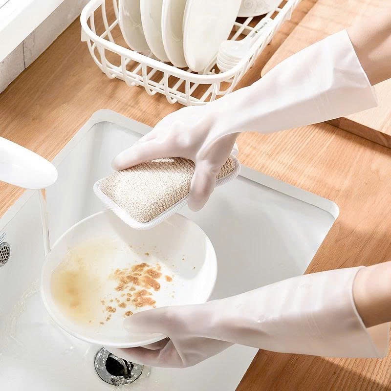 Găng tay cao su con hươu rửa bát làm vườn bảo vệ tay SUKEM_SHOP89