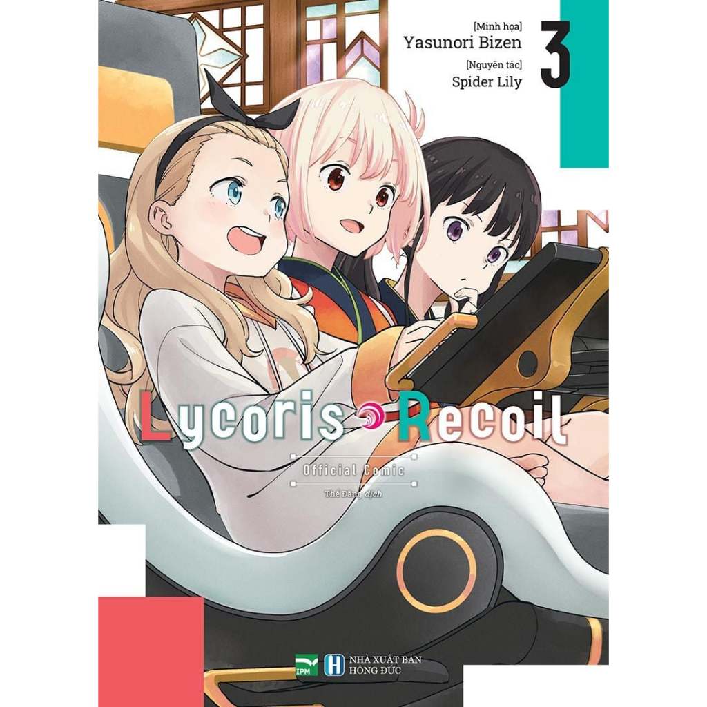 Truyện tranh Lycoris Recoil tập 3 bản Sưu tầm