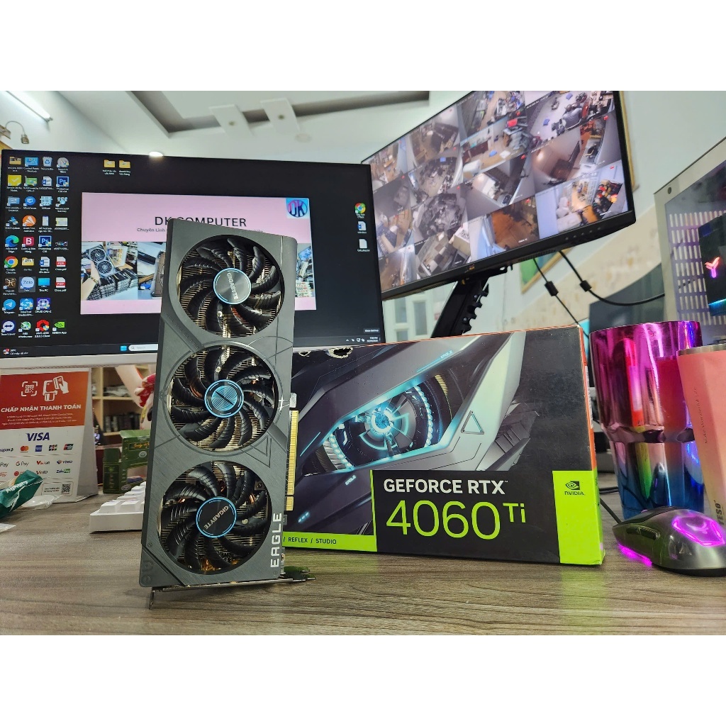 VGA Gigabyte GeForce RTX­­ 4060 Ti GAMING OC 8GB