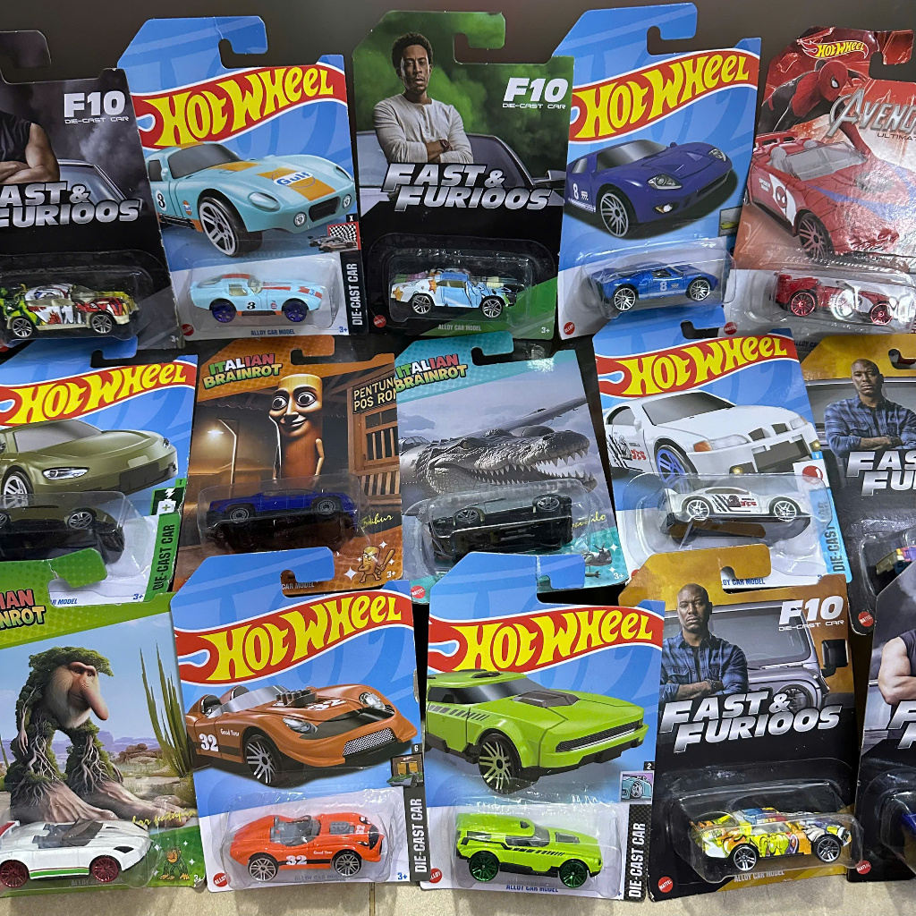 Hot wheels case - Cobra toys - Hot Wheels - Xe mô hình tỉ lệ 1:64 Nissan Pagani Supra lamborghini
