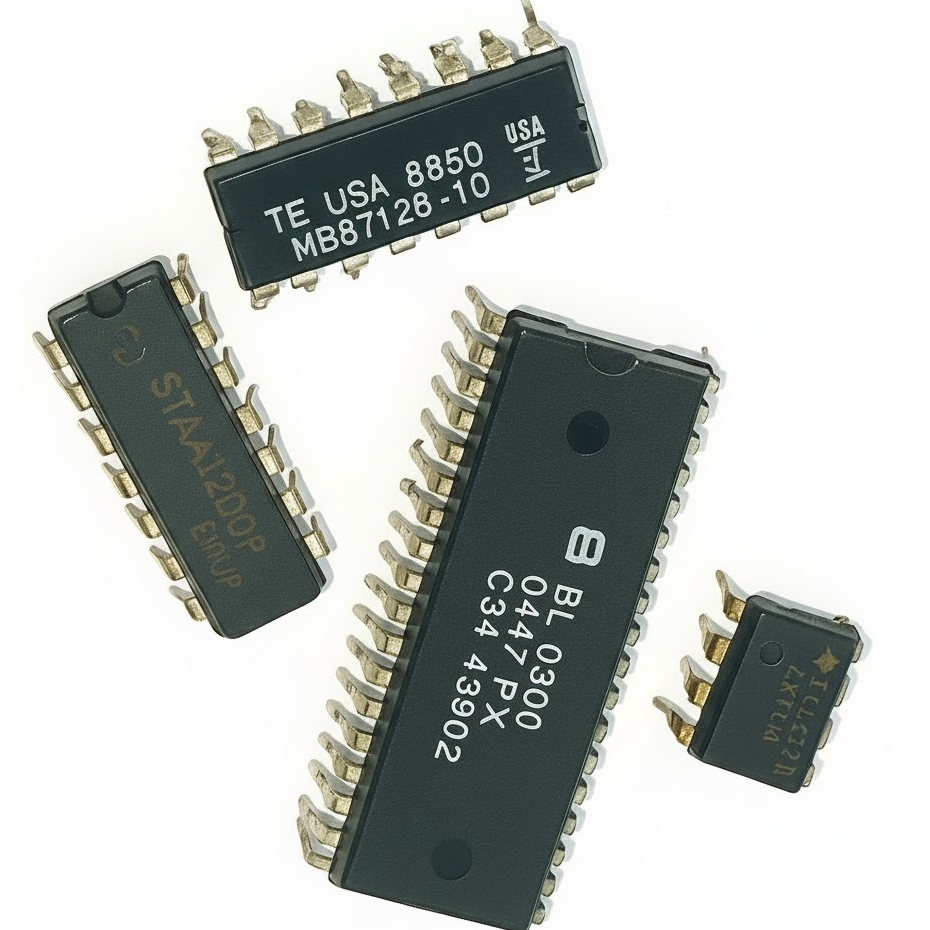 Bộ IC BL 0306, 74ls00, LM311, Ram