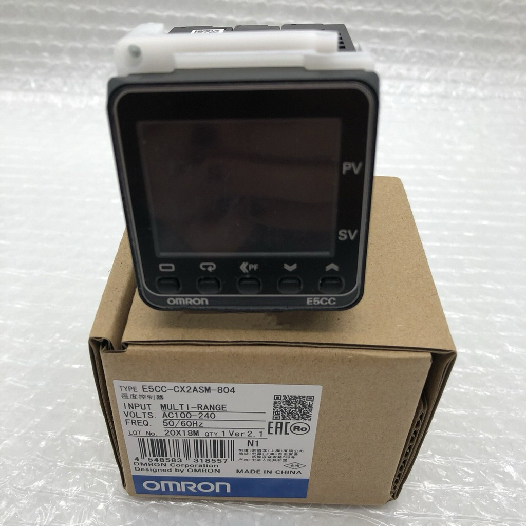 Đồng hồ nhiệt độ Omron E5CC-CX2ASM-804
