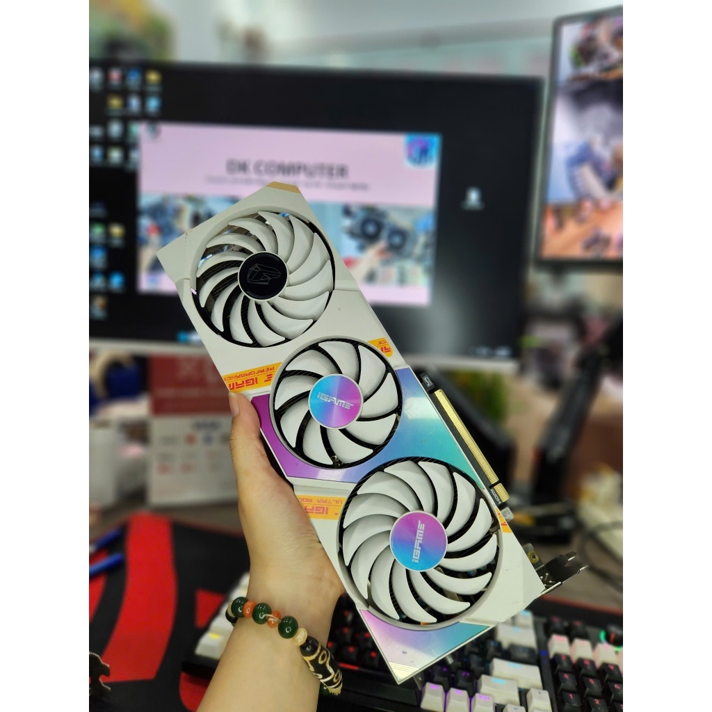 VGA Colorful RTX 3060Ti 8GB GDDR6 iGame Ultra White OC