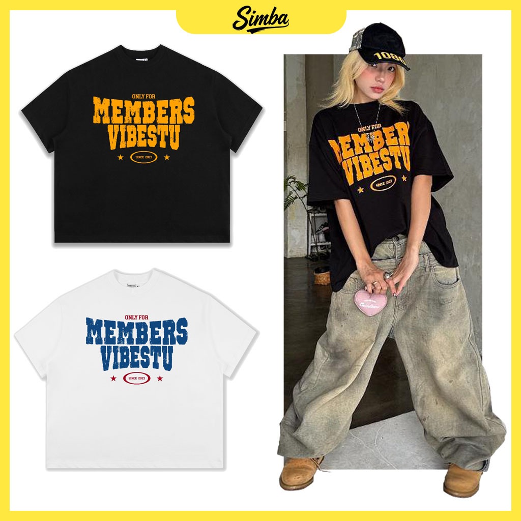 Áo Thun Local Brand "Only Members" Áo Thun Boxy Form Rộng Unisex 100% Cotton Cityboy Oversize | BigBuy360 - bigbuy360.vn
