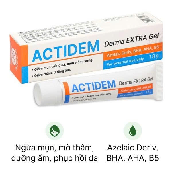 Actidem Derma Extra Gel  18gram