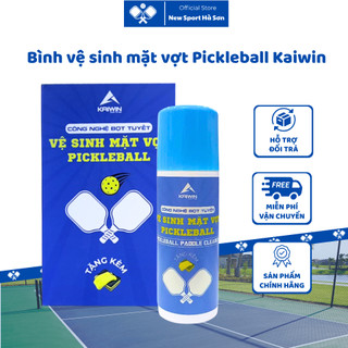 Bình xịt vệ sinh vợt pickleball Kaiwin làm sạch và chống trầy xước mặt vợt